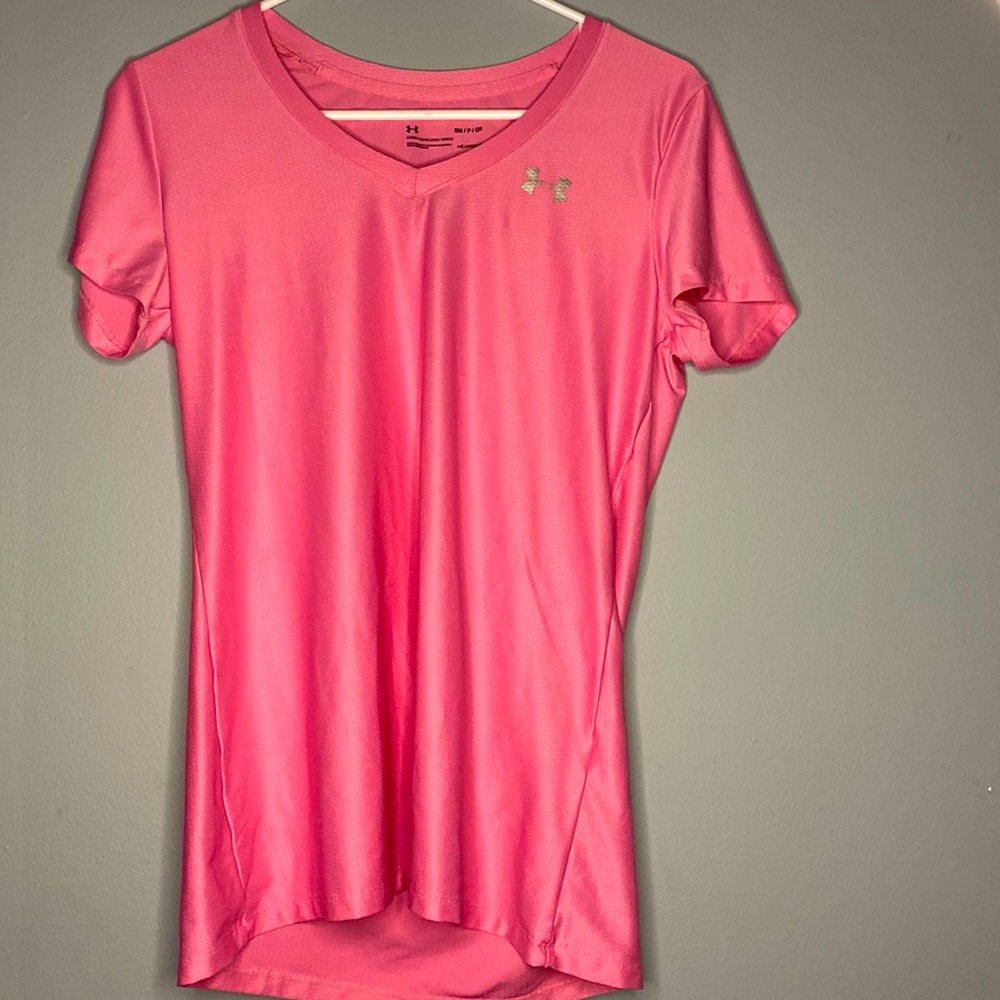 Under Armour Pink Short Sleeve T-shirt